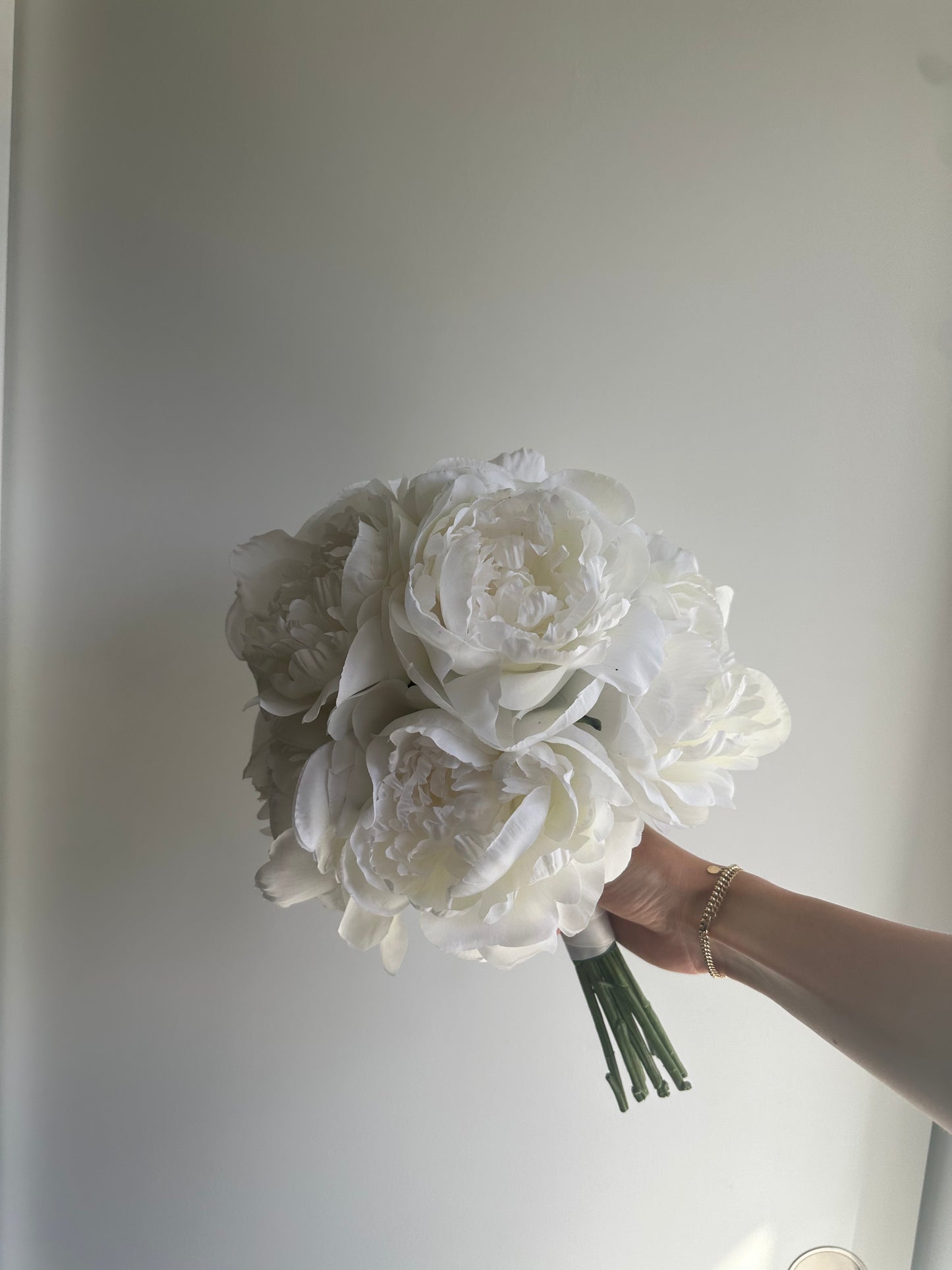 White Peonies Bouquet