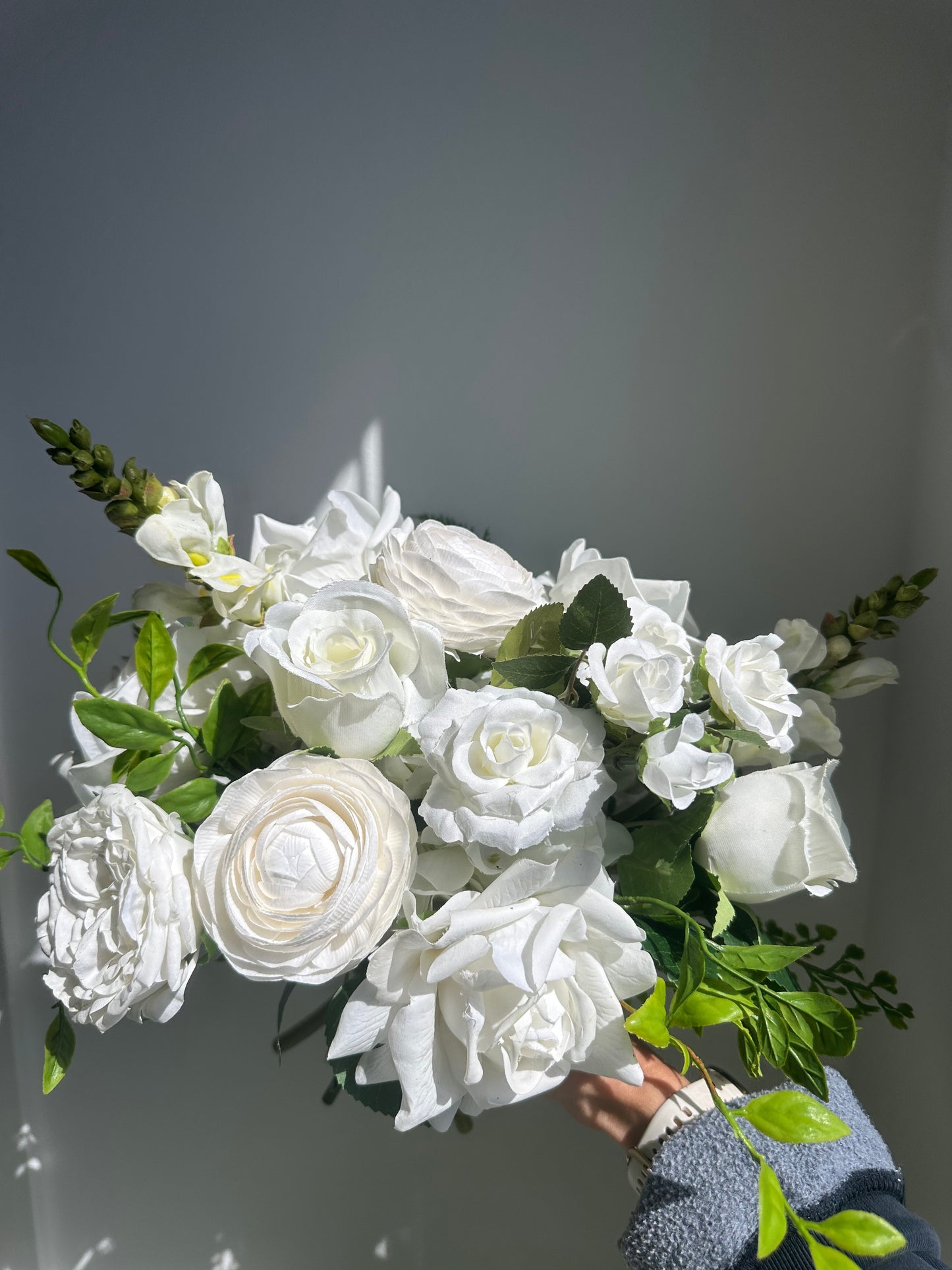 Classic White Bridal Bouquet