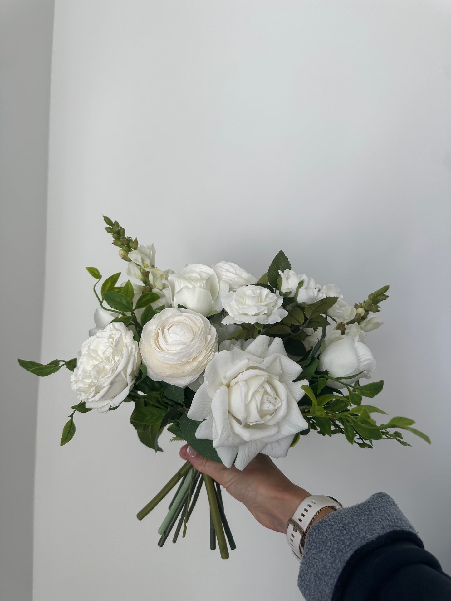 Classic White Bridal Bouquet